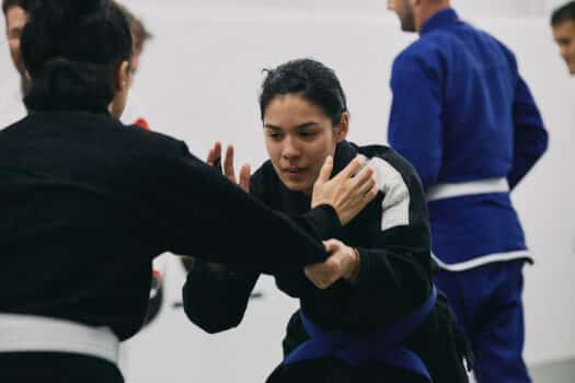 Starting martial arts training